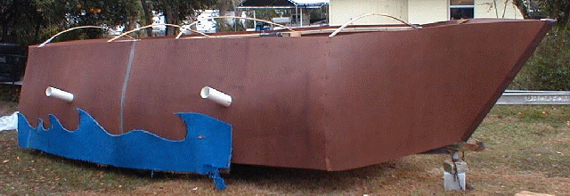 Picture of float construction