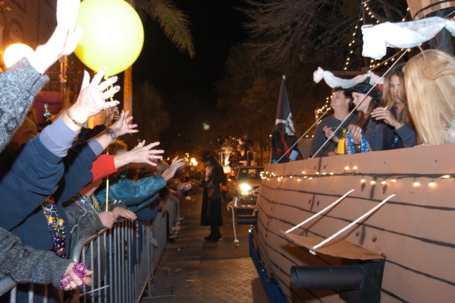 People Pimpin' for beads (We are Rock Stars !!)